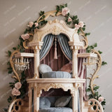 AA High-end solid wood cat climbing frame cat nest cage kitten villa luxury cat house warmth