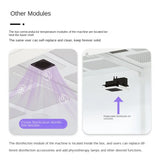 Qingdu Automatic Dryer for Pets Rubik's Cube-Shaped Plastic Cat Bathing Blower Household Dryer Machine