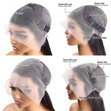 Body Wave Human Hair Wigs Highlight 4/27 HD Transparent Lace Frontal Wig 13x6 13x4 Human Hair For Women Preplucked Brazilian Wig