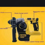Dewalt Brushless Cordless Rotary Impact Hammer Drill Cordless 2 Modes SDS Metal Concrete Breaker Jackhammer 18V20V Tools