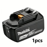 Original Makita 18V 6.0Ah Li-ion Battery, BL1860B LXT Lithium Ion Replacement Power Tool Battery.