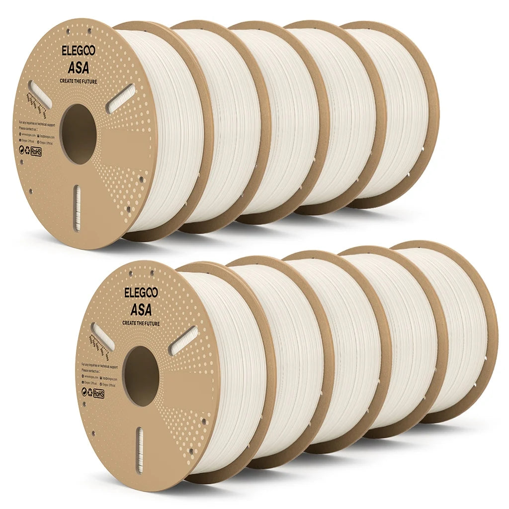 ELEGOO ASA Filament 1.75mm 1KG 3D Printer Filament perfect ASA Elegoo Filament for 3D Printer