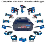 21700 ProCORE 18V Rechargeable Battery 18V 8.0AH/12.0AH High-Power for Bosch Tools BAT609 BAT618 GBA18V 21700