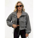 Women's Short Workwear Jacket 2026 Autumn New Loose-Fit American-Style Coat