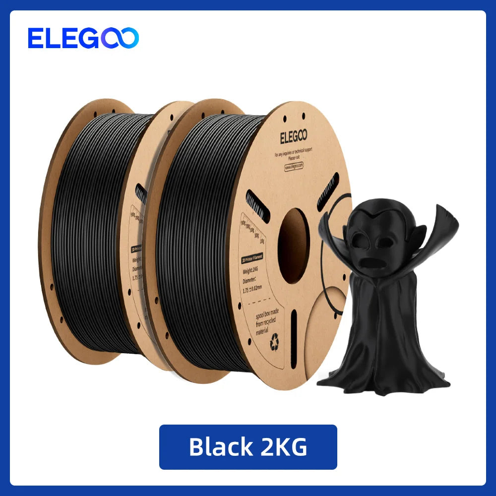 ELEGOO PLA Filament 10KG 1.75mm Plastic 3D PLA for 3D Printer Filament for FDM 3D Printer Elegoo