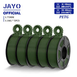 JAYO PLA/PLA META/PETG/SILK/PLA+/Wood/ ABS/Marble 3D Printer Filament 1.75mm 5KG 3D Printing Materials for 3D Printer&3D Pen