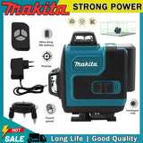 Makita  360 Horizontal Vertical 16-Line Cross Level High-Precision Portable Tool High-Precision Green Light Laser  Wall-Mounted