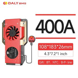 12V~72V Daly Smart Li-ion LiFePO4 BMS 3S 4S 7S 8S 10S 12S 13S 14S 15S 16S 17S 20S 24S 40A To 500A Bluetooth APP Double UART