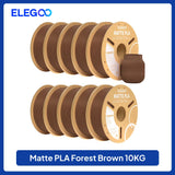 ELEGOO Multiple-Color Matte PLA Filament 1.75mm 2KG/4KG/5KG/10KG For EU US