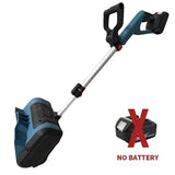 Makita Cordless Snow Shovel Snow Blower Shovel Carbon Steel ABS 21V Cold Resistant Safety with Batteries and for Patio