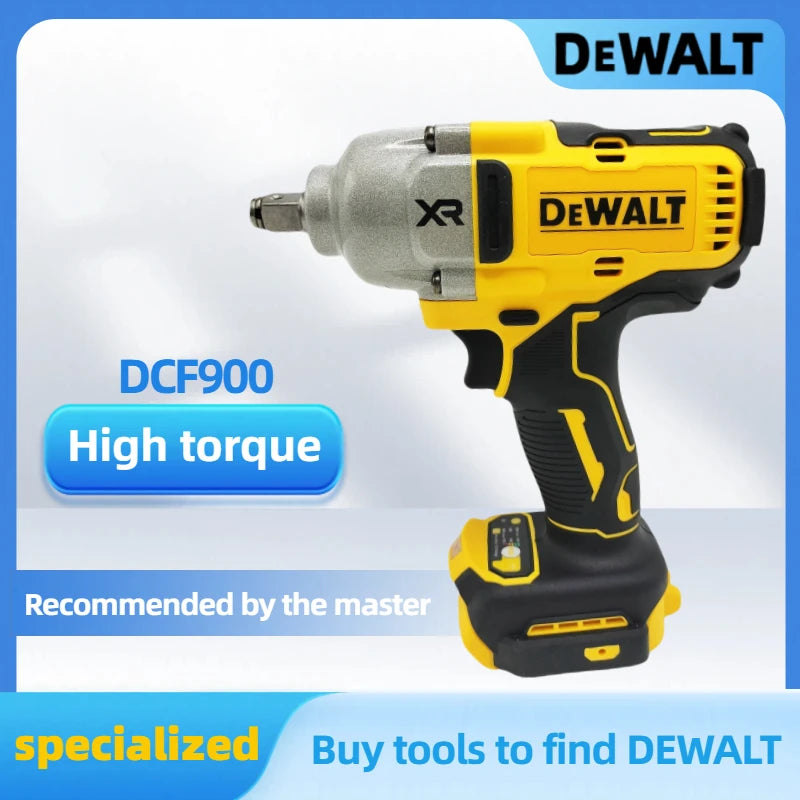 DEWALT DCF900 20V MAX XR Brushless 1/2" High Torque Impact Wrench, 1400 ft-lbs Breakaway Torque Tire Removal Gun (Bare Tool)