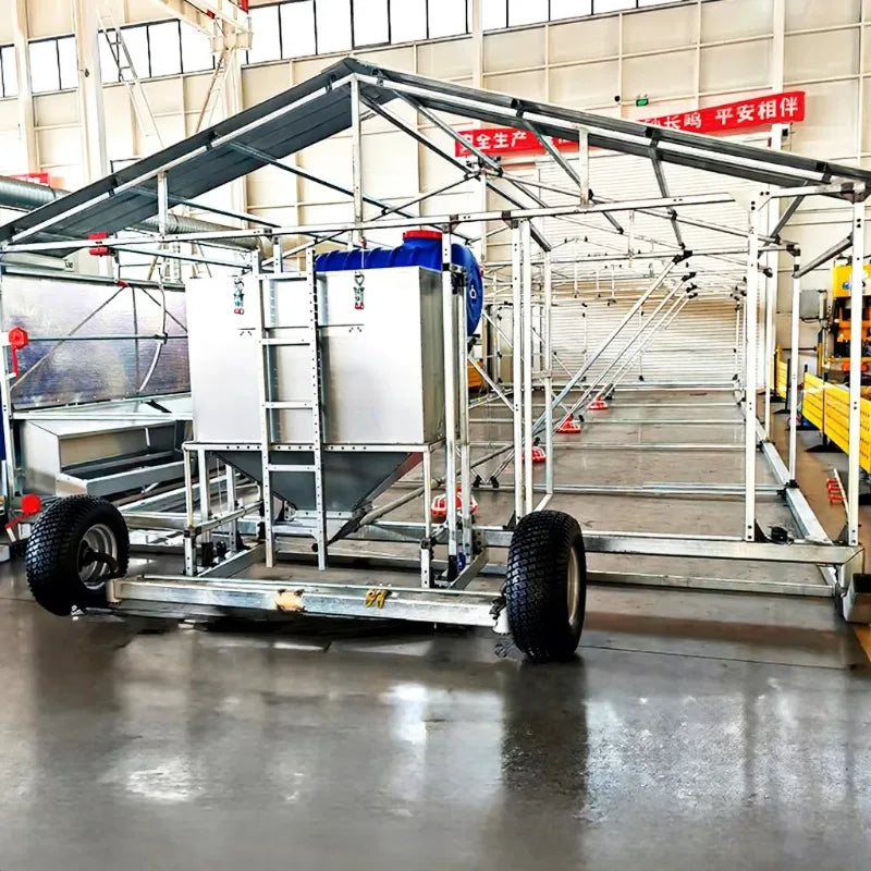 Customized Factory Direct Hot Sale Mobile Chicken Coop Animal & Poultry Husbandry Farming Equipment