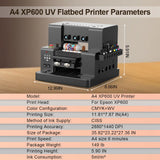 A4 UV Printer UV DTF Impresora A4 For Epson XP600 L805 UV DTF Transfer Film Printing Machine For Phone case Glass Acrylic Print