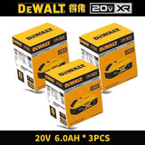 100% Genuine Dewalt 20V Battery, 2AH 5AH 6AH Rechargeable Lithium Ion Battery, Dewalt DCB200 Power Tool Replacement Battery