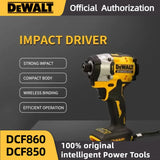 DeWalt DCF860 20V Rechargeable Cordless Electric Screwdriver, Lithium-Ion Battery, Power Tools, High Torque Original drill press