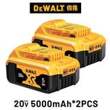 100% Original 20V 5.0Ah 6.0Ah 9.0Ah Battery Power Tool Replacement for DeWalt DCB184 DCB181 DCB182 DCB200 60V 9Ah Battery.