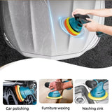 Makita Cordless Polisher 8 Gears Digital Display Electric Polisher Auto Car Waxing Polishing Machine For 18V  Battery
