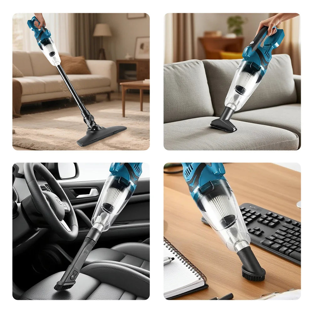 5 in 1 Handheld Electric Vacuum Cleaner 10000PA ,Portable Hand Vacuum Power Tool for Floor, Carpet, Car For Makita 18V Battery