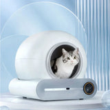 Wholesale Large Plastic Cat Box Tray Smart Stainless Steel Self-Cleaning Automatic APP Control WIFI Easy Clean Feature