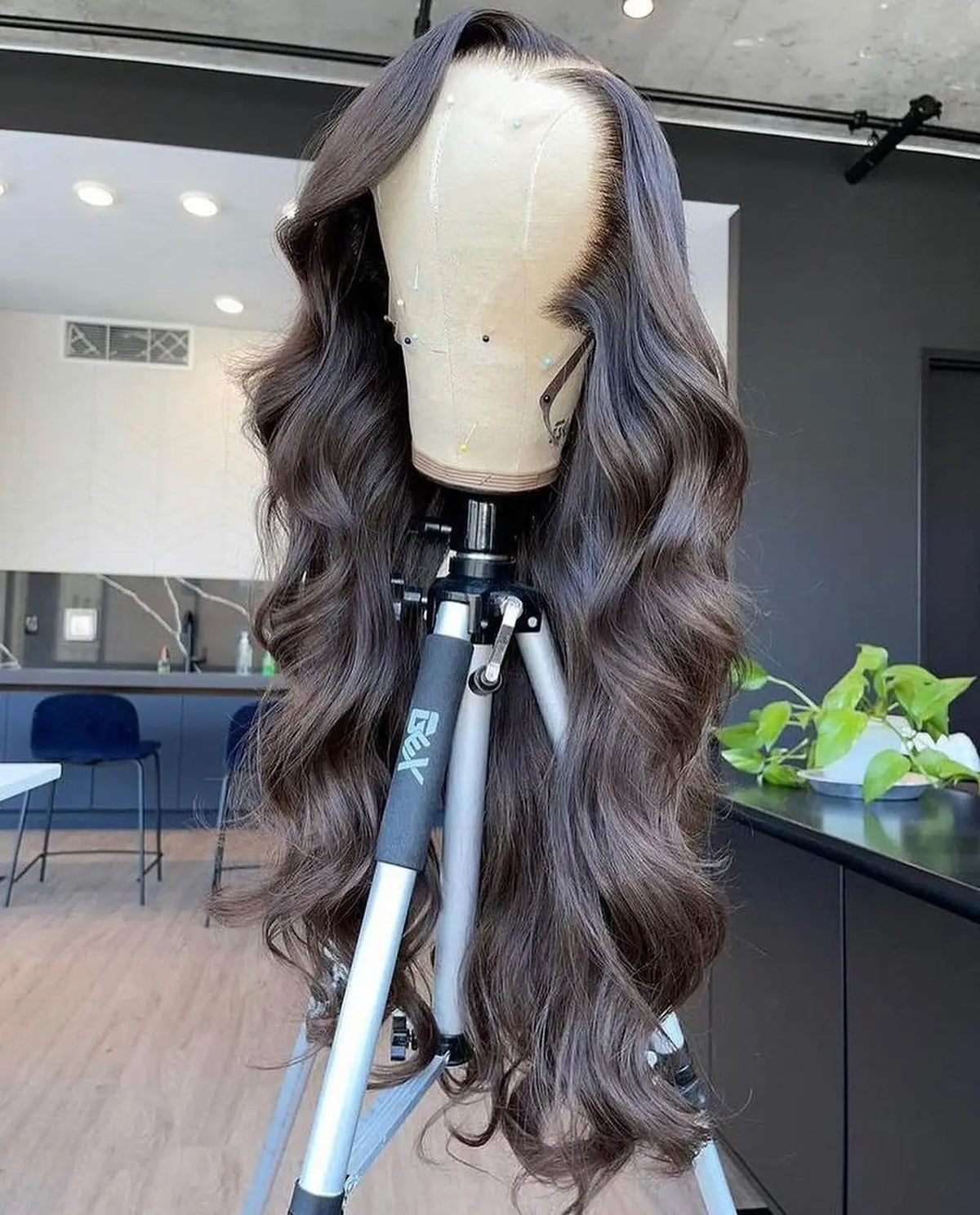250 Density 40 42 Inch Body Wave Human Hair 13x4 HD Transparent Lace