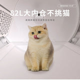 AI voice intercom video surveillance one-click shit shoveling cleaning and deodorizing automatic cat litter box