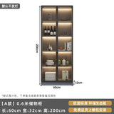 Customized sideboards, high cabinets, light luxury, modern living room storage cabinets, wine cabinets, integrated wall-walled