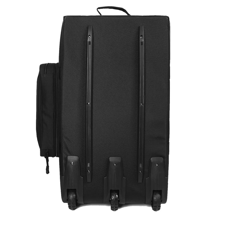 124L Large Capacity Tactical Duffel Bag Rolling Luggage for Heavy-Duty Camping Hiking Luggage Travel Suitcase