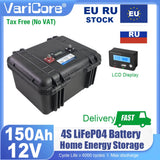 VariCore 12.8V/24v 360Ah 340Ah 180Ah 120AH 100Ah LiFePO4 Battery 25.6v 12V Lithium Iron Phosphate for RV Touring Car Solar Wind