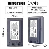 For Samsung Vacuum Cleaner 21.6V 5000mAh Li-ion Battery Jet 90/Jet 75 Pet/Jet 75 Cordless Stick Vacuum VCA-SBT90/XAA