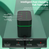 PUJIMAX Smart AA/AAA Lithium Battery Charger Charging 4 AA+4 AAA Rechargeable Li-ion Batteries With High Capacity Battery SET