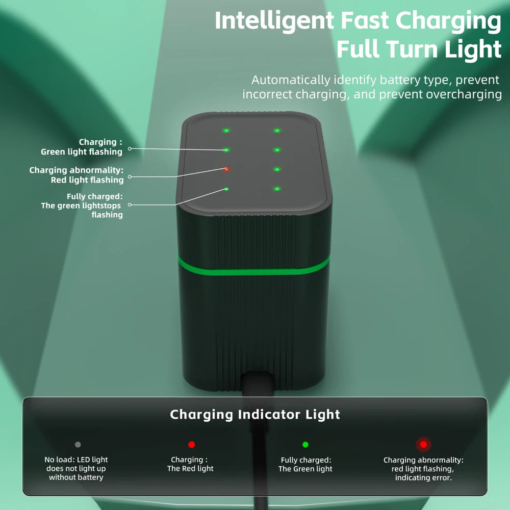 PUJIMAX Smart AA/AAA Lithium Battery Charger Charging 4 AA+4 AAA Rechargeable Li-ion Batteries With High Capacity Battery SET