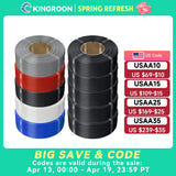 KINGROON No-Spool PLA Filament 1.75mm 10KG (22LBS) , 3D Printer Material PLA Refill For Bambu or DIY Reusable Spools, 10 Rolls