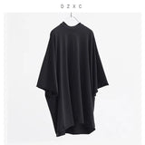 No Sense of Restraint~ Women's Mid-Length Short-Sleeved T-Shirt, Hemp Organic Cotton Three-Quarter Sleeve Top