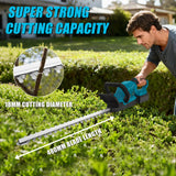 Brushless Electric Hedge Trimmer 3000RPM Cordless Garden Bush Trimmer 180°Rotatable Handle Power Tool For Makita 18V Battery Pin