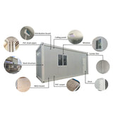 Simple 50 Square Meters Prefab House Materials Plans Panel Maison Conteneur  Prefabricated  Room