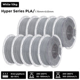 Creality Hyper PLA RFID Filament 1.75mm 1KG High-speed Printing Comes with A Built-in Chip To Recognize Colors for K2 Plus Combo