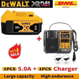 100% Original DeWALT Battery 20V 6000mAh for DCB606 DCB205 DCB206 DCB209 DCB182 Power Tool Fast Delivery by Air Freight