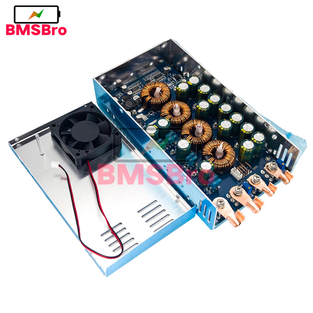 2000W 100A CC CV Power Supply DC-DC Step Up Boost Converter Adjustable High Current Charging Voltage Regulator Module 12V 24V