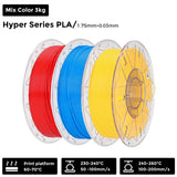 Creality Hyper PLA RFID Filament 1.75mm 1KG High-speed Printing Comes with A Built-in Chip To Recognize Colors for K2 Plus Combo