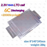 Gtk 2.3V 8Ah 10Ah 20Ah 25Ah 40Ah 70Ah Titanate lto lithium ion battery cell 20000 cycles with 10C 30C 50C 70C Discharging