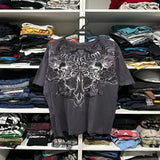New Long sleeved Affliction T shirt Y2K Hip Hop Round Neck Oversized T shirt Mens Womens Casual Gothic Clothing Tops Streetwear