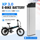 48V 10.4Ah 14Ah Ebike Battery for Lectric XP 3.0 Step-Over Long Range Lithium Electric Bike Replacement Battery BMS with Charger US Stock