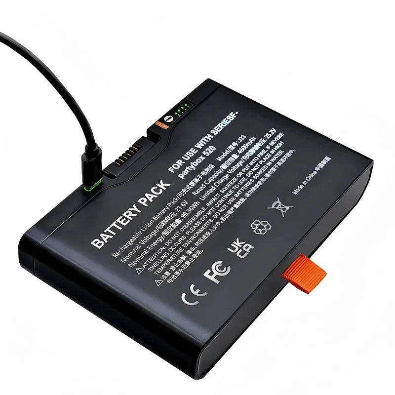 Speaker Battery For JBL PartyBox 520 PartyBox 720 Battery JBL Boombo X4 Battery FG2CELL21700(Type-C Port)