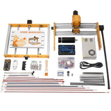 CNC3018pro Machine 500W All-Metal CNC Router Machine 3 Axis Limit Switches & Emergency-Stop with GRBL Offline Control