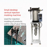 50g Desktop Vertical Injection Molding Machine 110V/220V Laboratory Small Injection Machine Plastic Heating Molding Equipment