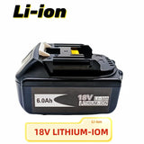 for Makita 18V Battery 6000mAh Rechargeable Power Tools Battery 18V makita with LED Li-ion Replacement LXT BL1860B BL1860 BL1850