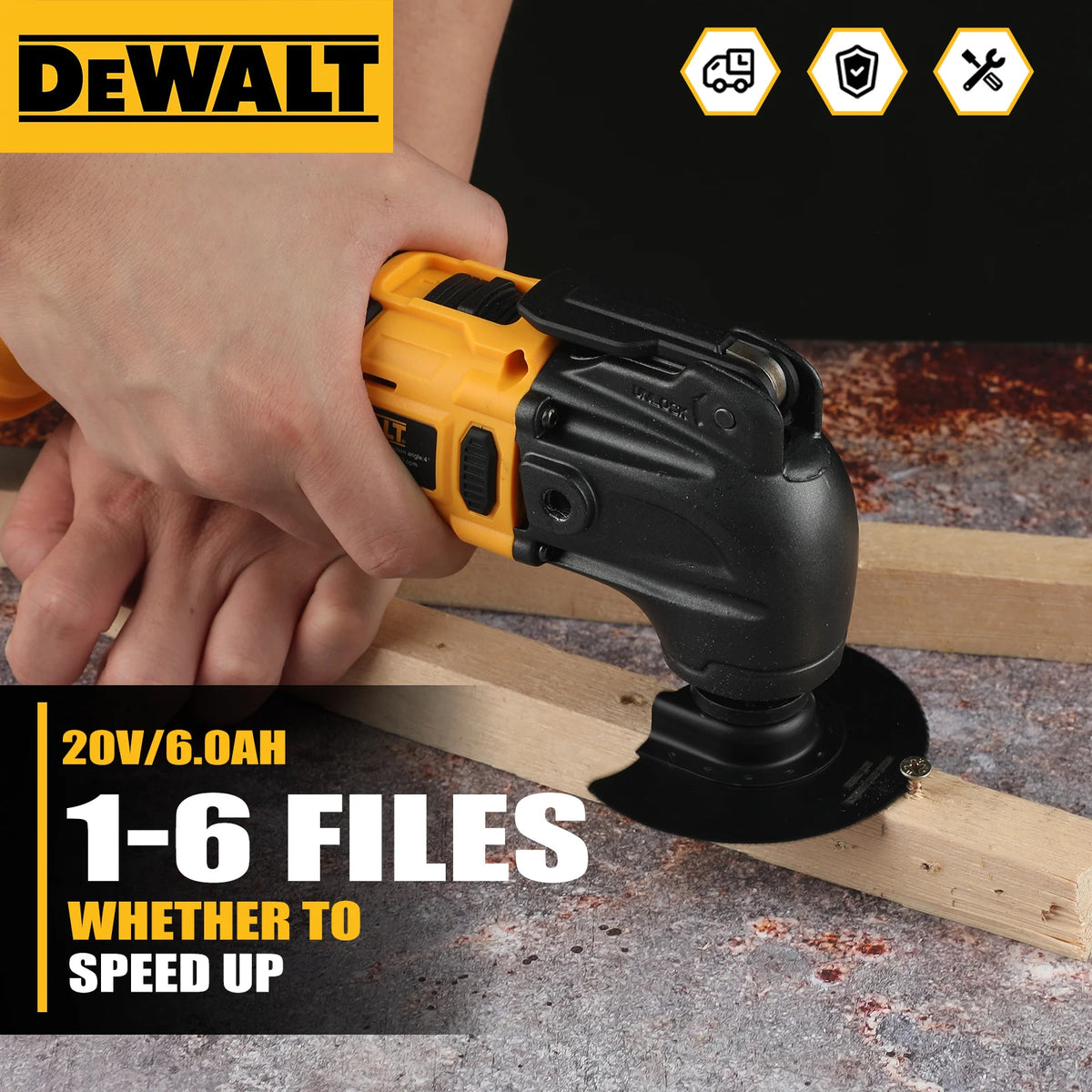 Dewalt New Quick release Brushless Oscillating tool Multi functional tool Electric trimmer for Dewalt 20V Battery