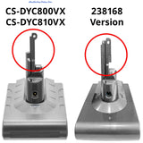 Cameron Sino 21.6V 2800mAh Battery for Dyson V8 (Absolute, Animal Exclusive, Fluffy, range, Absolute Cord-Free) +TOOL