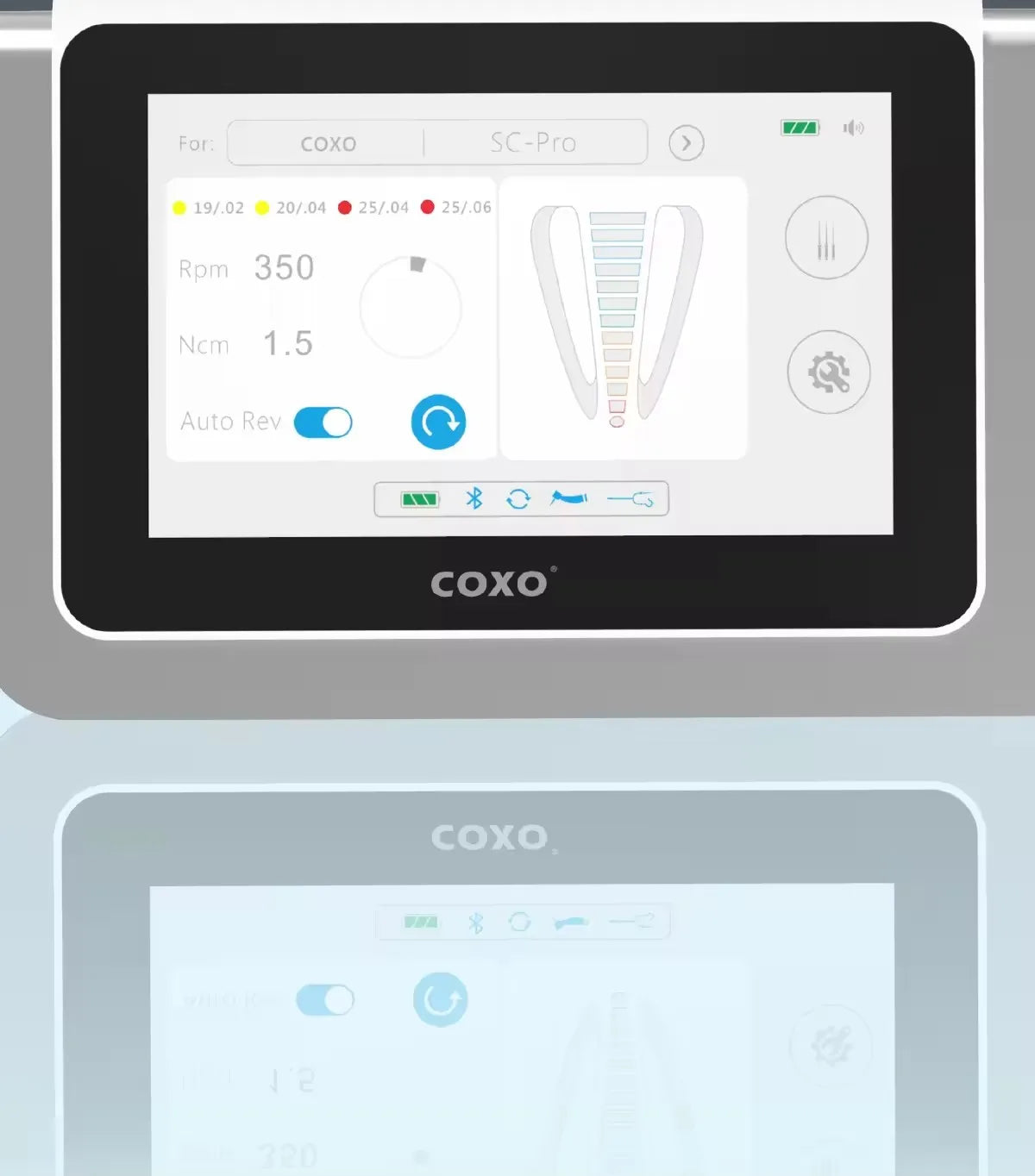Original C-SMART-PILOT Wireless Dental Endo Motor with Apex Locator LED Endodontic Treatment