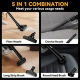 5 in 1 Handheld Electric Vacuum Cleaner with 400W Powerful Motor, 46 CFM Portable Hand Vacuum for Floor, Carpet, Car for Dewalt